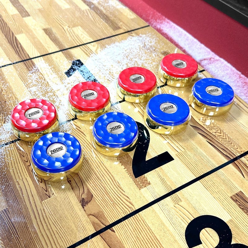 ZGDQ Shuffleboard Pucks/Shuffleboard Sand Wax, Shuffleboard Accessories Suitable Shuffleboard Pucks Game - Image 5